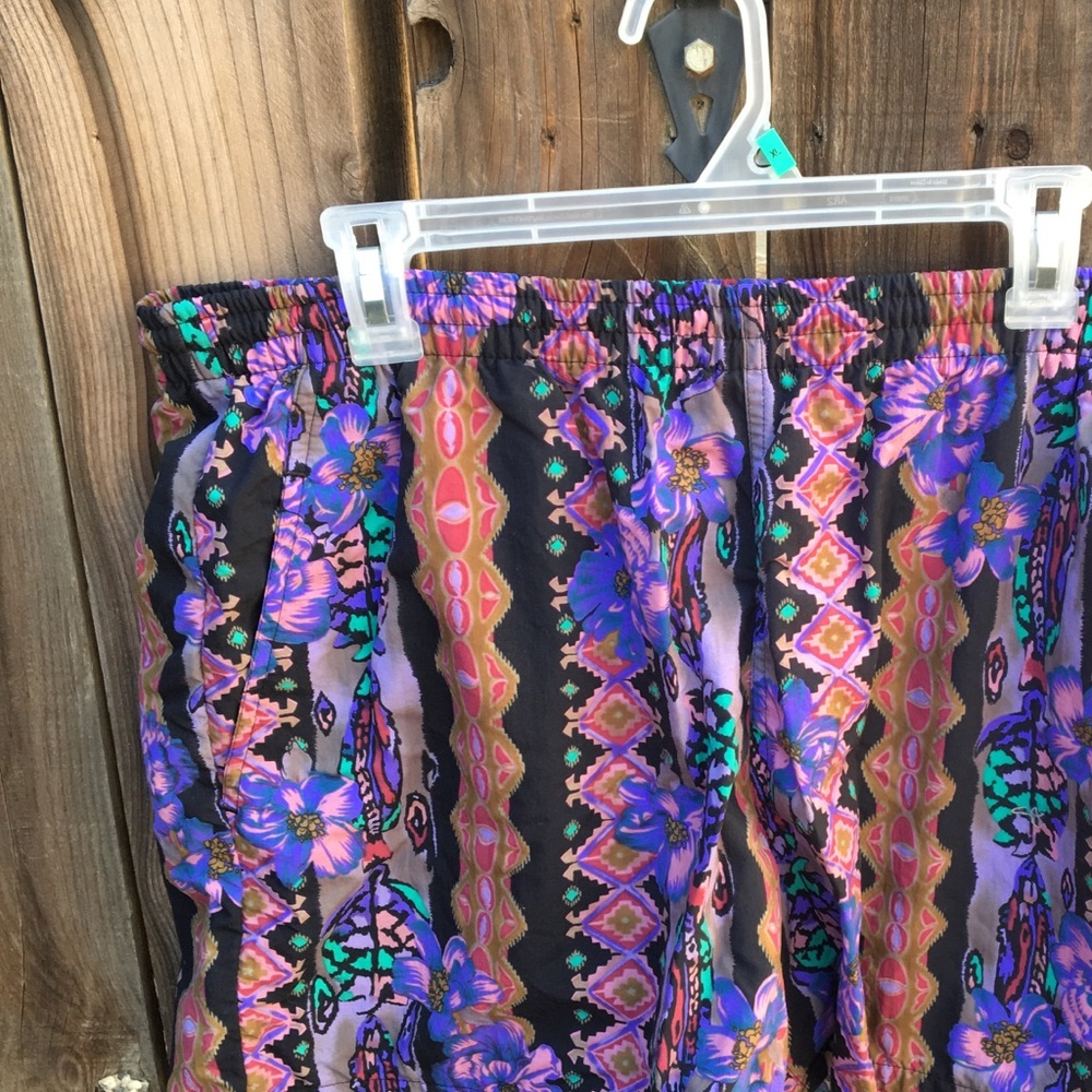 Vintage All over print swim trunks